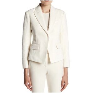 Theory Brince Newdale Blazer in Warm Ivory